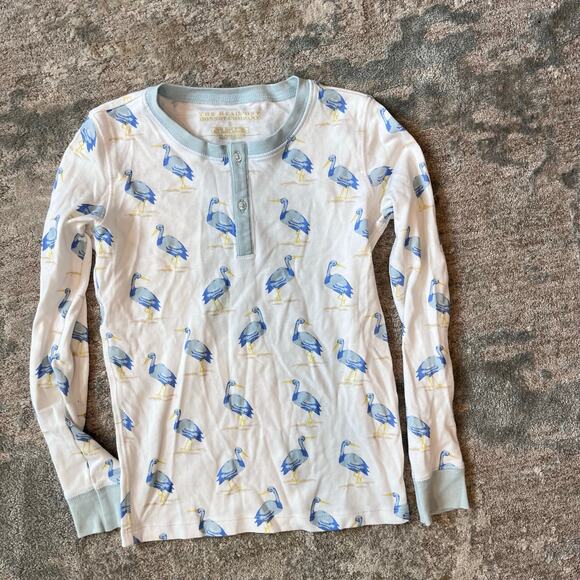 TBBC Sutton's Sweet Dream Pajamas Set Seaside Stork with Buckhead Blue 8 - Picture 3 of 10